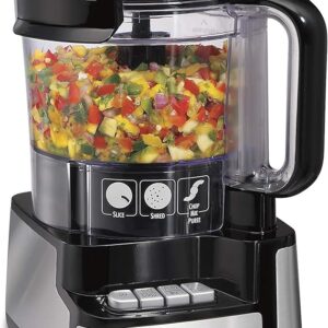hamilton beach stack & snap food processor and vegetable chopper
