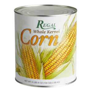 regal whole kernel sweet corn #10 can 6/case