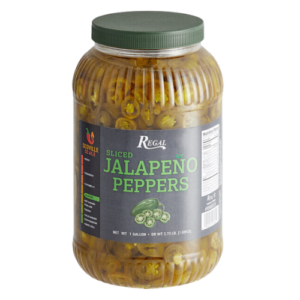 regal jalapeno slices 1 gallon 4/case