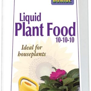 bonide houseplant liquid plant food 10 10 10, 8 oz concentrated fertilizer for indoors, use every time you water