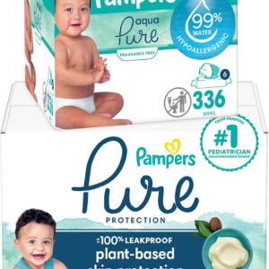 Pampers Pure Protection Diapers Size 3, 168 count - Disposable Diapers