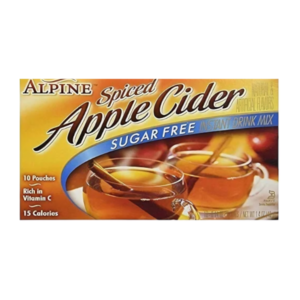alpine sugar free apple cider drink mix