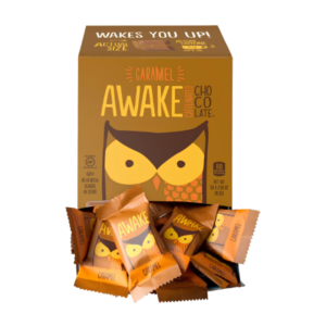 awake chocolate caramel bites