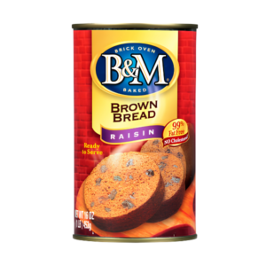 b&m original brown bread with raisins