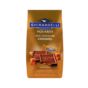 ghirardelli caramel chocolate squares