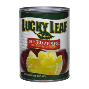 lucky leaf sliced apples