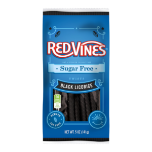 red vines sugar free black licorice